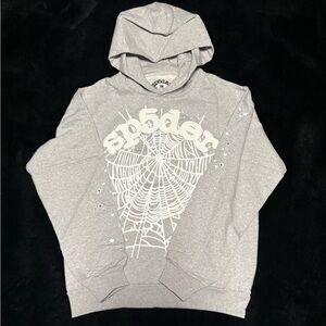 OG Grey Web Sp5der Hoodie🕸️